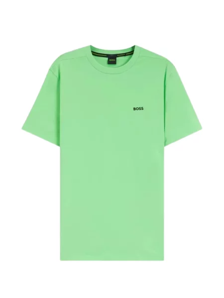 Tricou Boss cu imagine verde