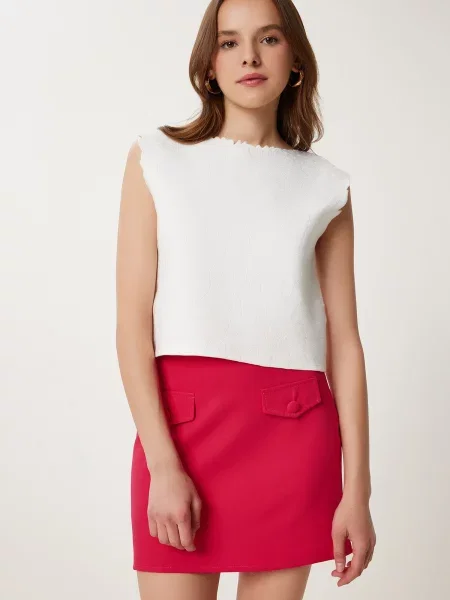 Happiness İstanbul Fustă roșu