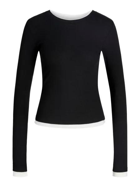 JJXX Tricou negru alb