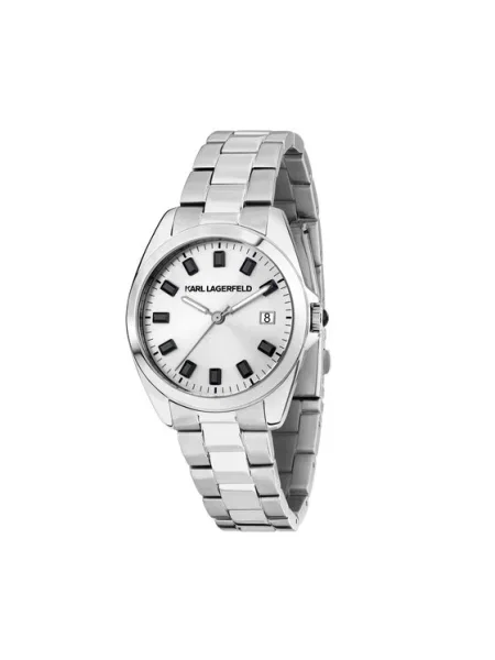 Ceas KARL LAGERFELD argintiu