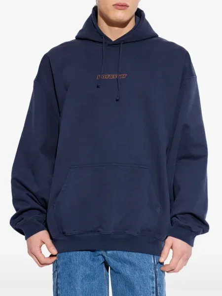 Hanorac cu glugă Vetements albastru