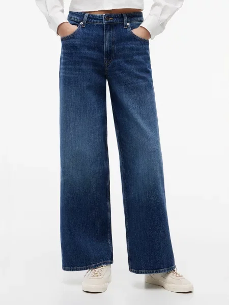 Tommy Jeans Kavbojke CHARLIE temno modra