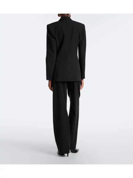 Pantaloni Isabel Marant de lână gri