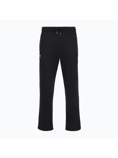 Pantaloni pentru bărbați Under Armour Icon Fleece Pant black/white alb