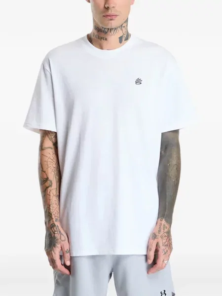 Tricou Under Armour cu imagine alb