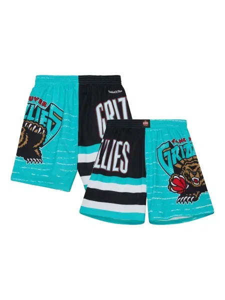 Pantaloni scurți Mitchell & Ness albastru