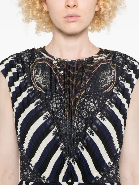 Rochie Ulla Johnson plisată de costum negru
