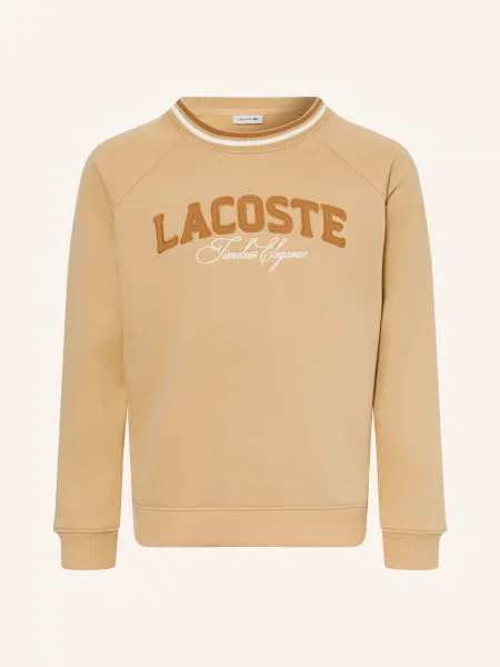 Lacoste Bluza beige biała