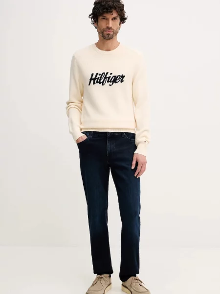 Sveter Tommy Hilfiger béžová