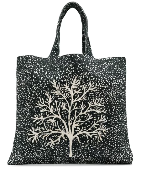 Geantă shopper 10 Corso Como cu imagine negru