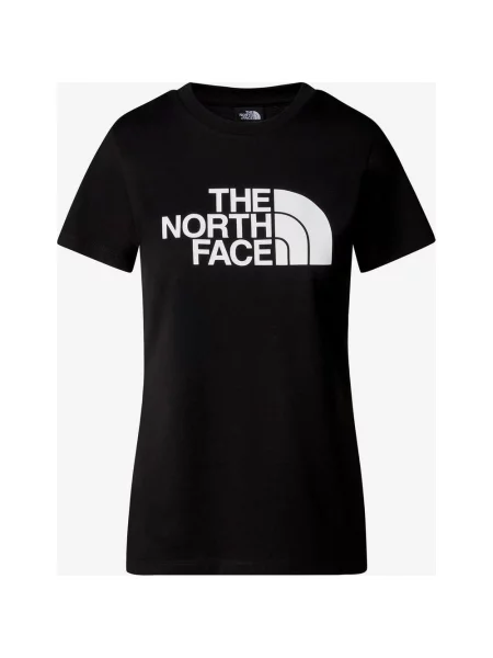 Koszulka The North Face Easy krótki rękaw czysta czerń XS czarna