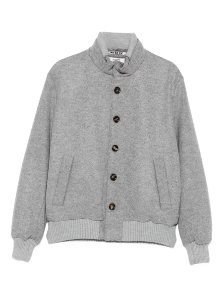 Palton Kired din cașmir gri