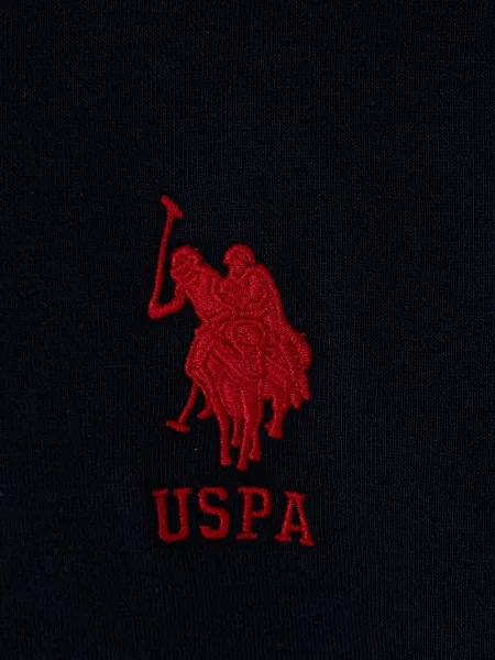 U.S. Polo Assn. кофта з капюшоном дитяча з бавовною