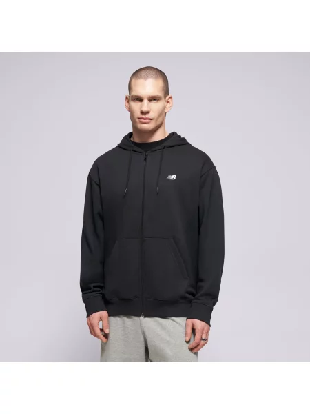 New Balance Bluza Z Kapturem Sport Essentials Logo French Te czarna
