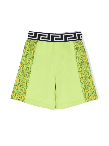 Bermudy dziecięce Versace zielone
