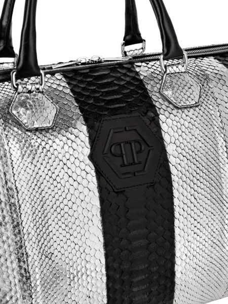 Geantă Philipp Plein din piele negru