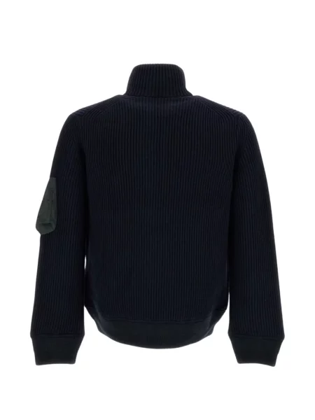 Kötött kardigán Sacai kék