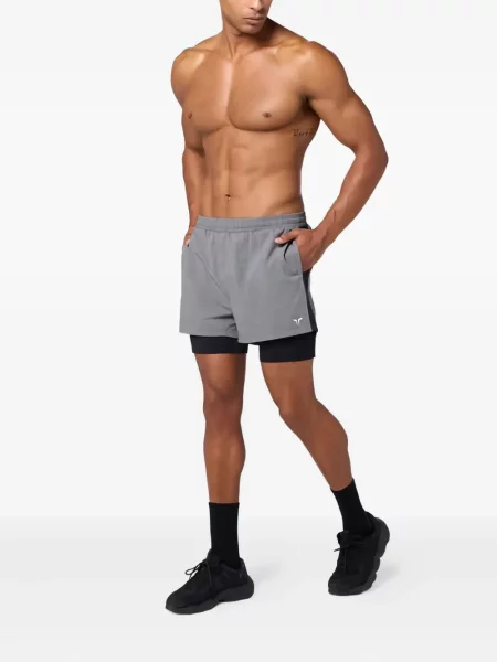 Kraťasy Squatwolf se síťovinou šedé