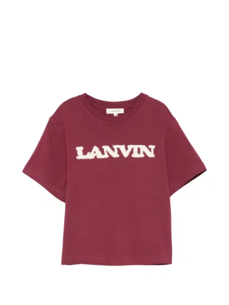 Koszulka dziecięca Lanvin Enfant czerwona