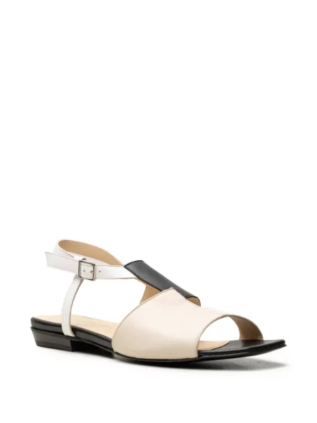 Sandale Chuckies din piele slingback