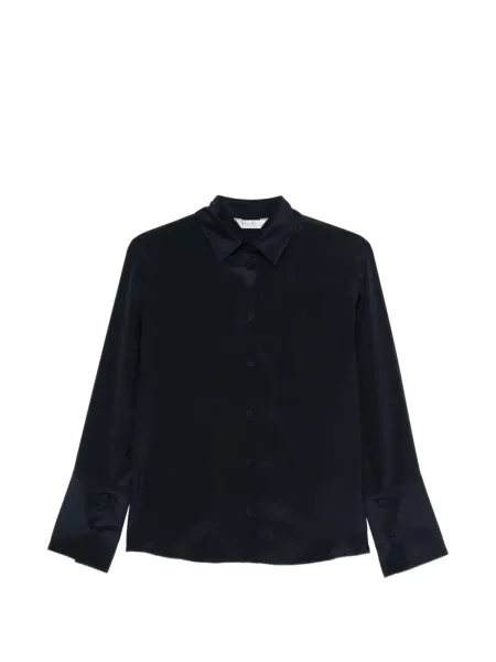 Bluză Max Mara de mătase albastru