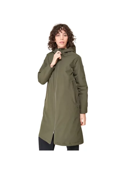 Wodoodporna kurtka Tantä zielona