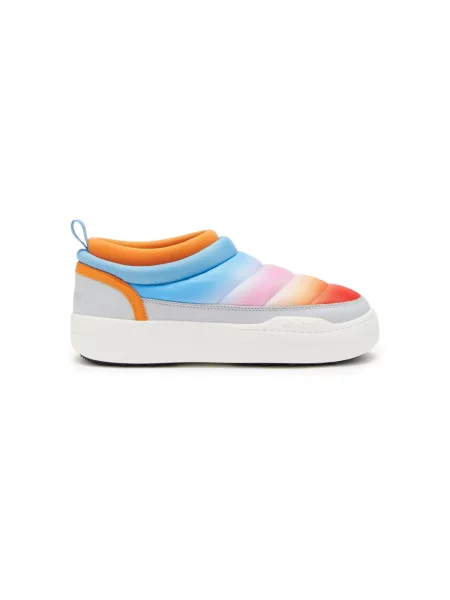 Sneakersy dziecięce Moon Boot niebieskie