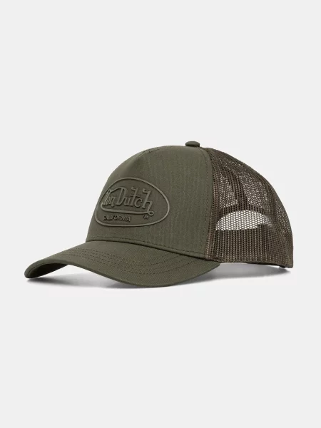 Шапка с козирка Von Dutch зелено
