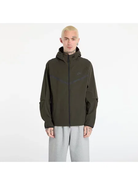 Jacheta Nike Tech Woven Jacket Sequoia/ Sequoia/ Black M negru