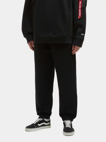 Джогери Alpha Industries вовна/поліестер чорний