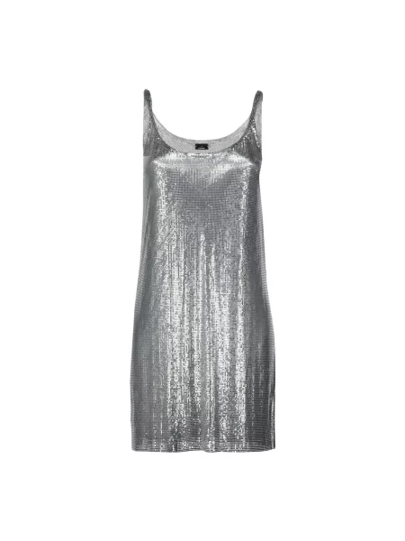 Sukienka Rabanne szara