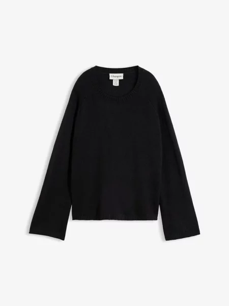 Cienki sweter czarny