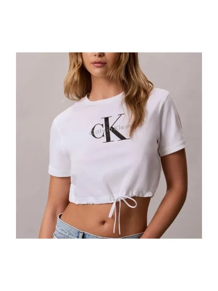 Calvin Klein Jeans tričko dámske biela