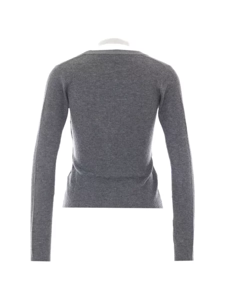 Cardigan Eleh tricotate gri