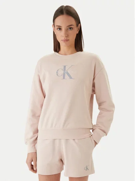 Calvin Klein Jeans Суитшърт бежов