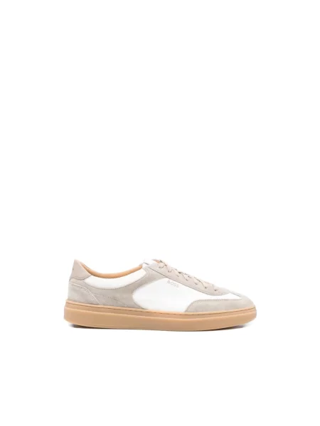 Sneakersy Boss beżowe