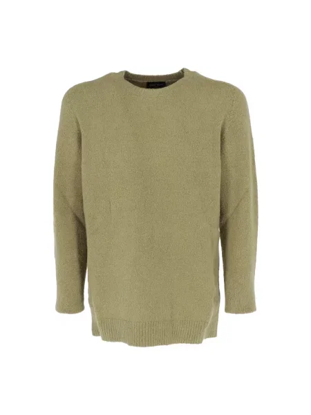 Sweter Roberto Collina zielony