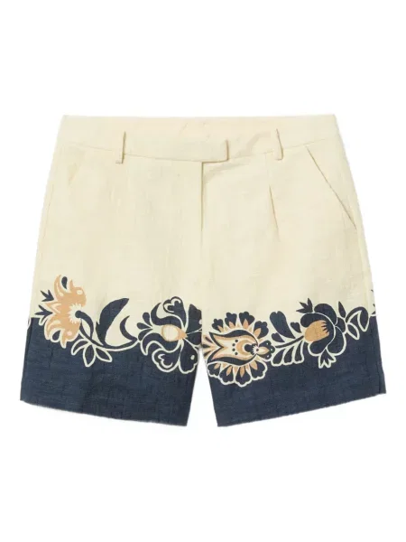 Pantaloni scurți La Doublej cu model floral cu imagine