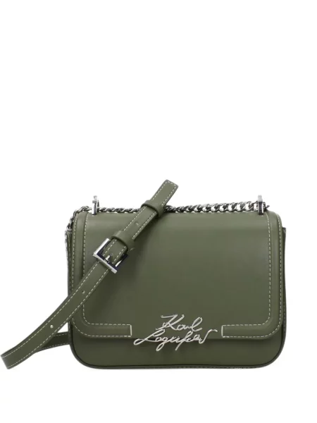 Body Karl Lagerfeld cu autograf verde