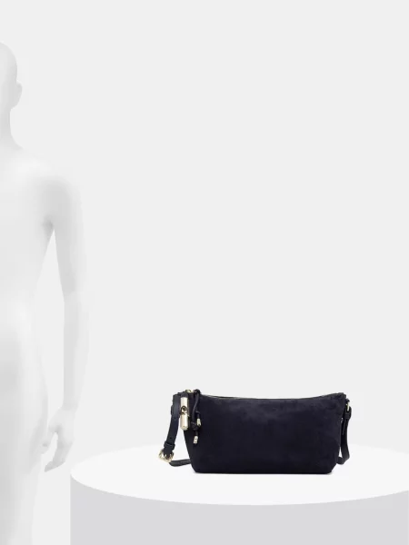 Furla сумка крос-боді замшева