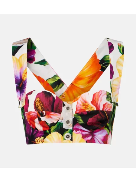 Top Dolce&gabbana cu model floral