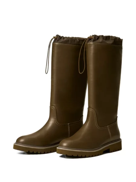 Botine Twinset cu cordon verde