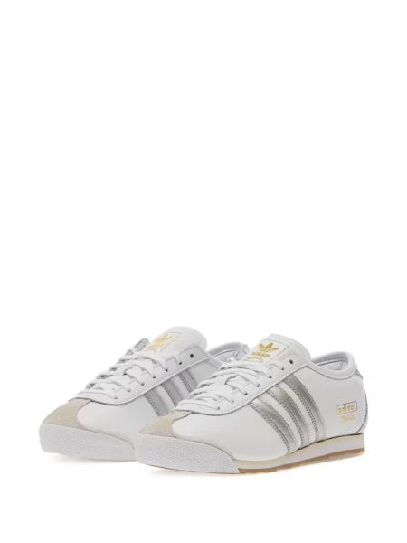 Sneakerși Adidas Gazelle din piele cu bretele albastru