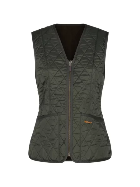 Matlasat vestă Barbour verde