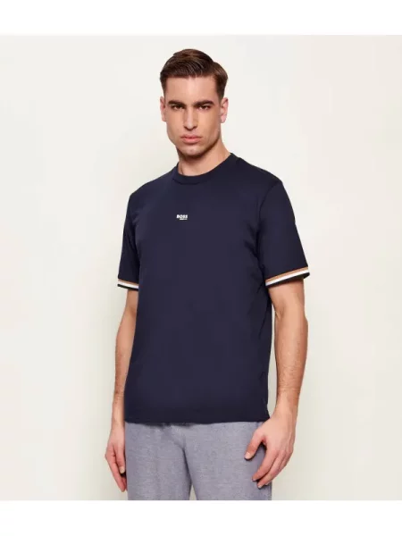 BOSS BLACK Tricou Iconic negru