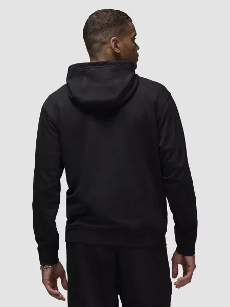 Флисовое худи Jordan черное