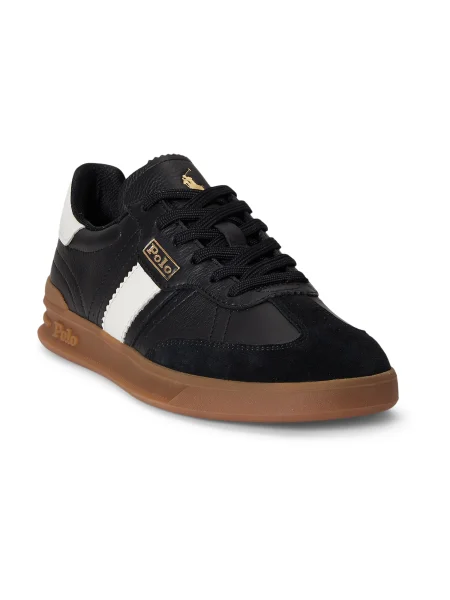 Sneakerși Polo Ralph Lauren negru