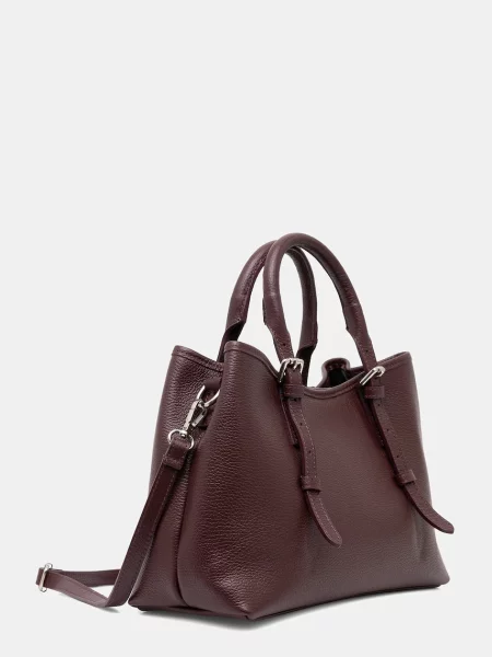 Шкіряна сумочка Answear.LAB бордовий