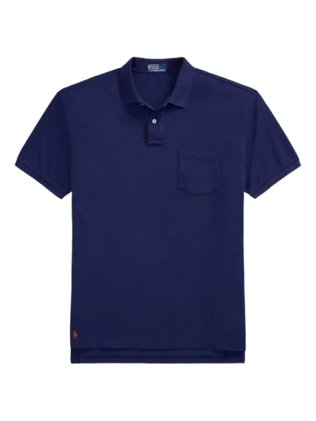 Pletene sportske kratke hlače Polo Ralph Lauren s printom bijela