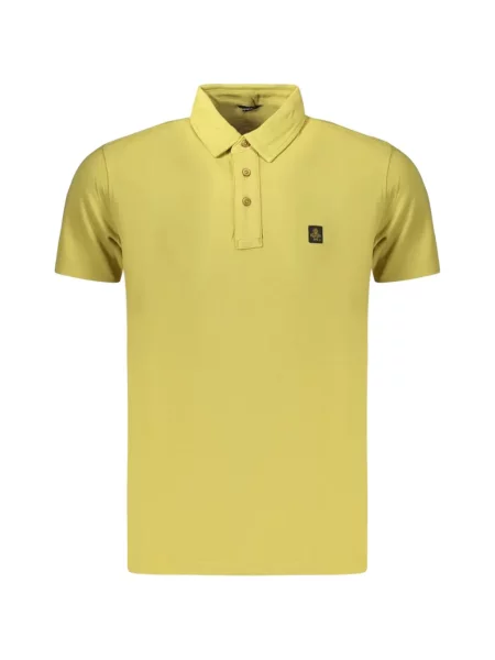 Tricou polo Refrigiwear cu autograf galben